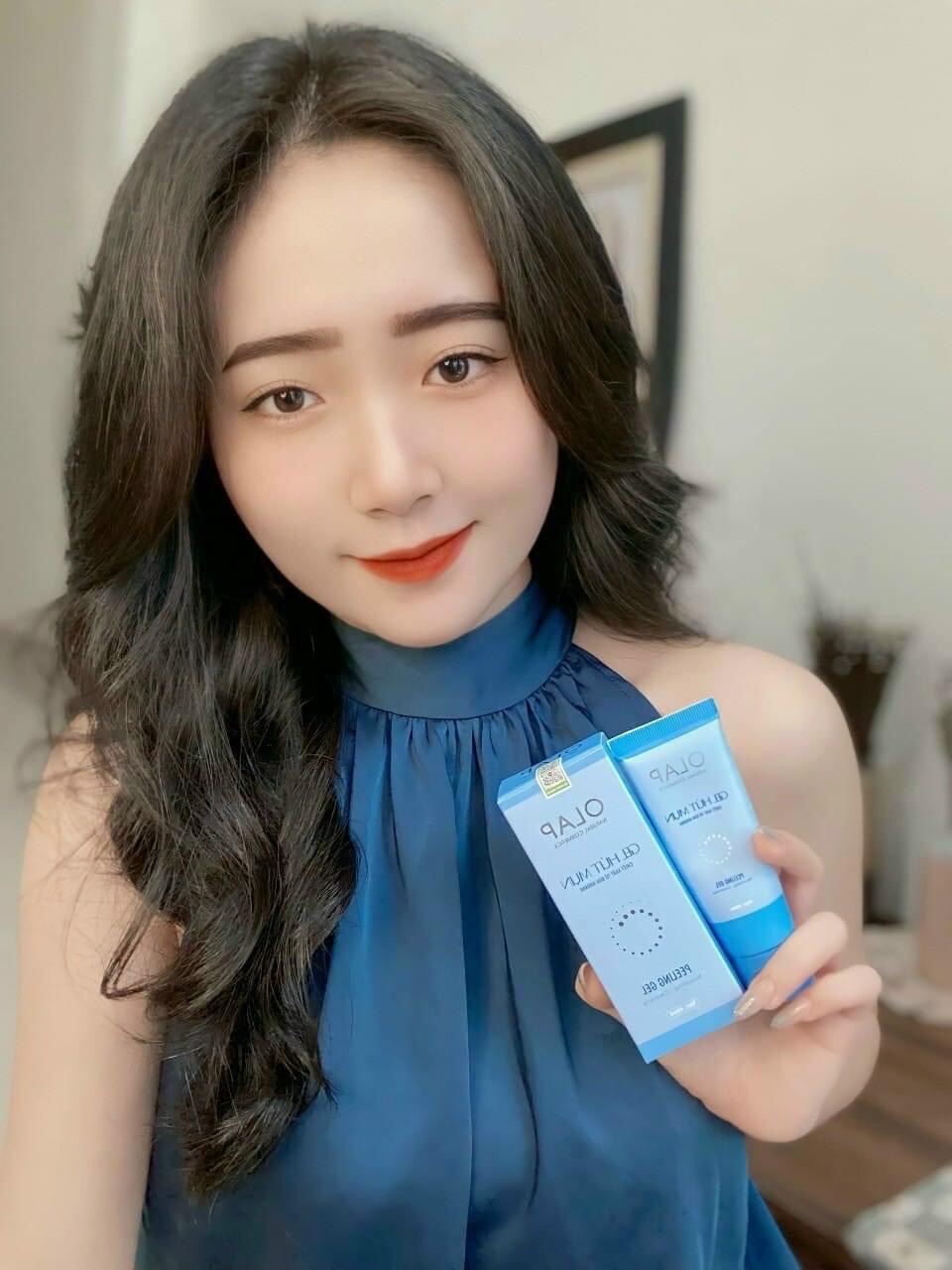 gel lột mụn Olap sạch sẽ hết mụn