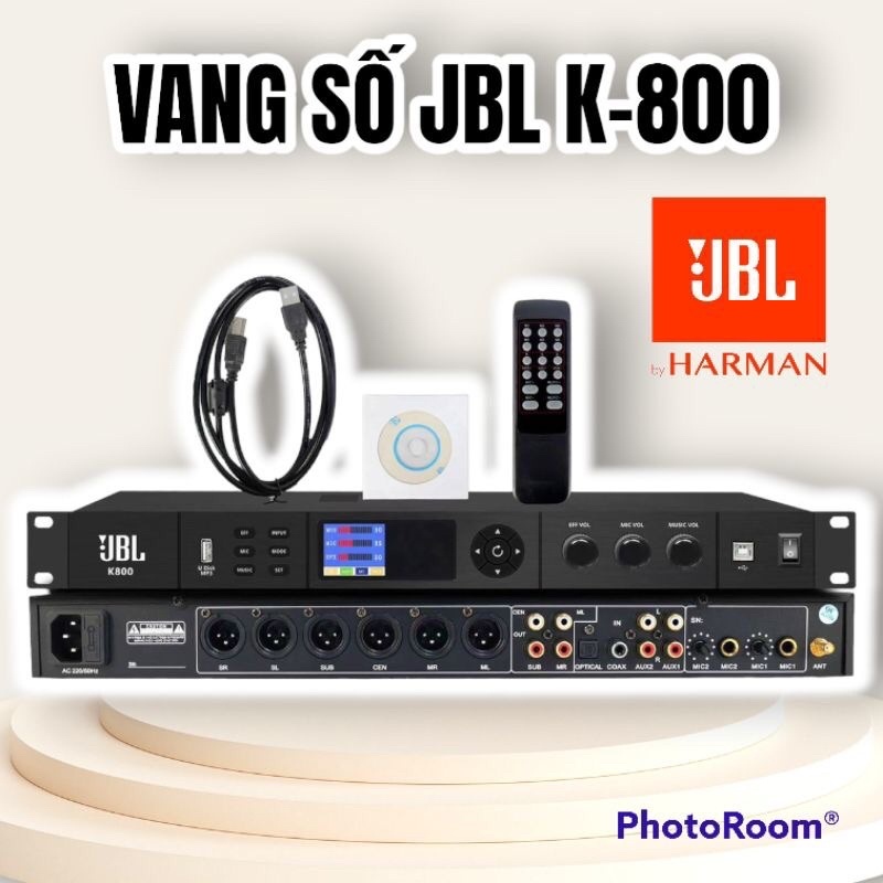 Vang số JBL K800