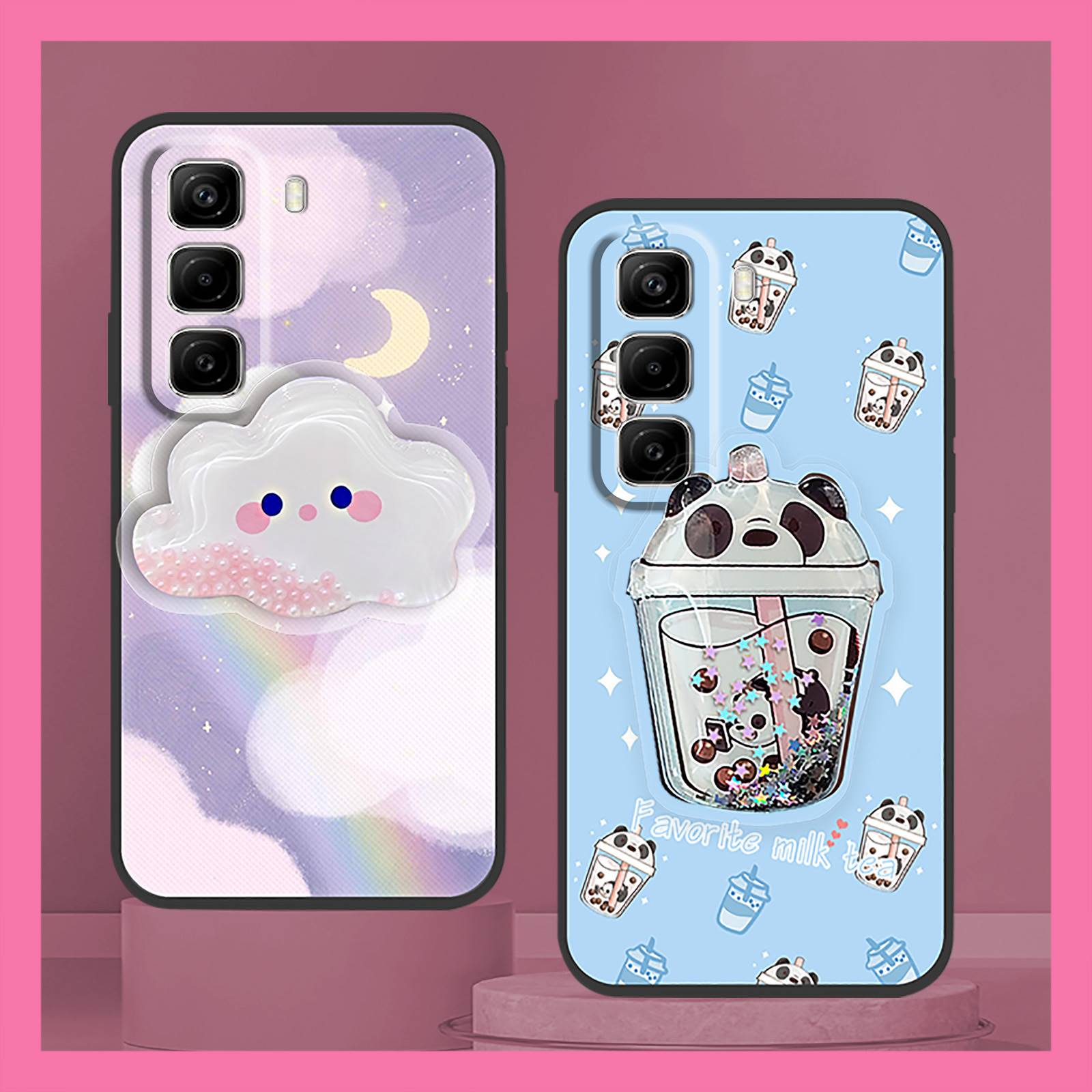 Glitter%20Anti-dust%20Phone%20Case%20For%20infinix%20Hot50%20Pro/X6881%20Waterproof%20glisten%20quicksand%20Simplicity%20Back%20Cover%20Soft%20Case%20-%20Image%204