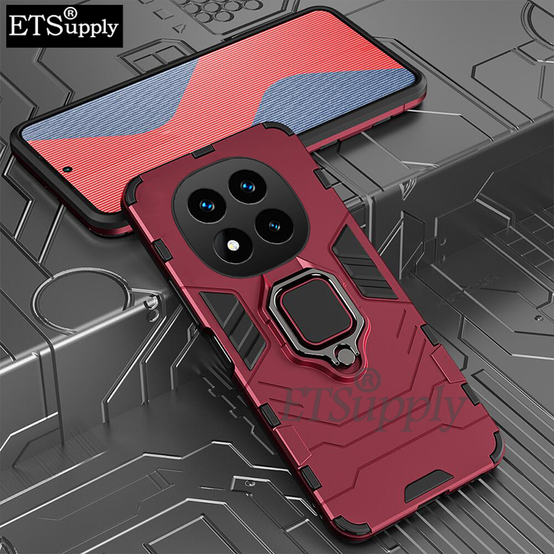 Phone case Xiaomi Poco X7 Pro Shockproof Armor Stand with Holder Car adsorb Ring Back Cover Poco X7 Case.