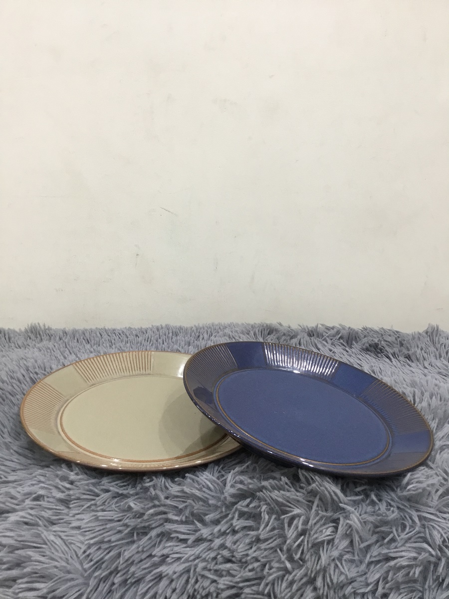Deep Dish 20X2.5 cm - Dong Hwa Ceramics - High Quality Vietnamese Products