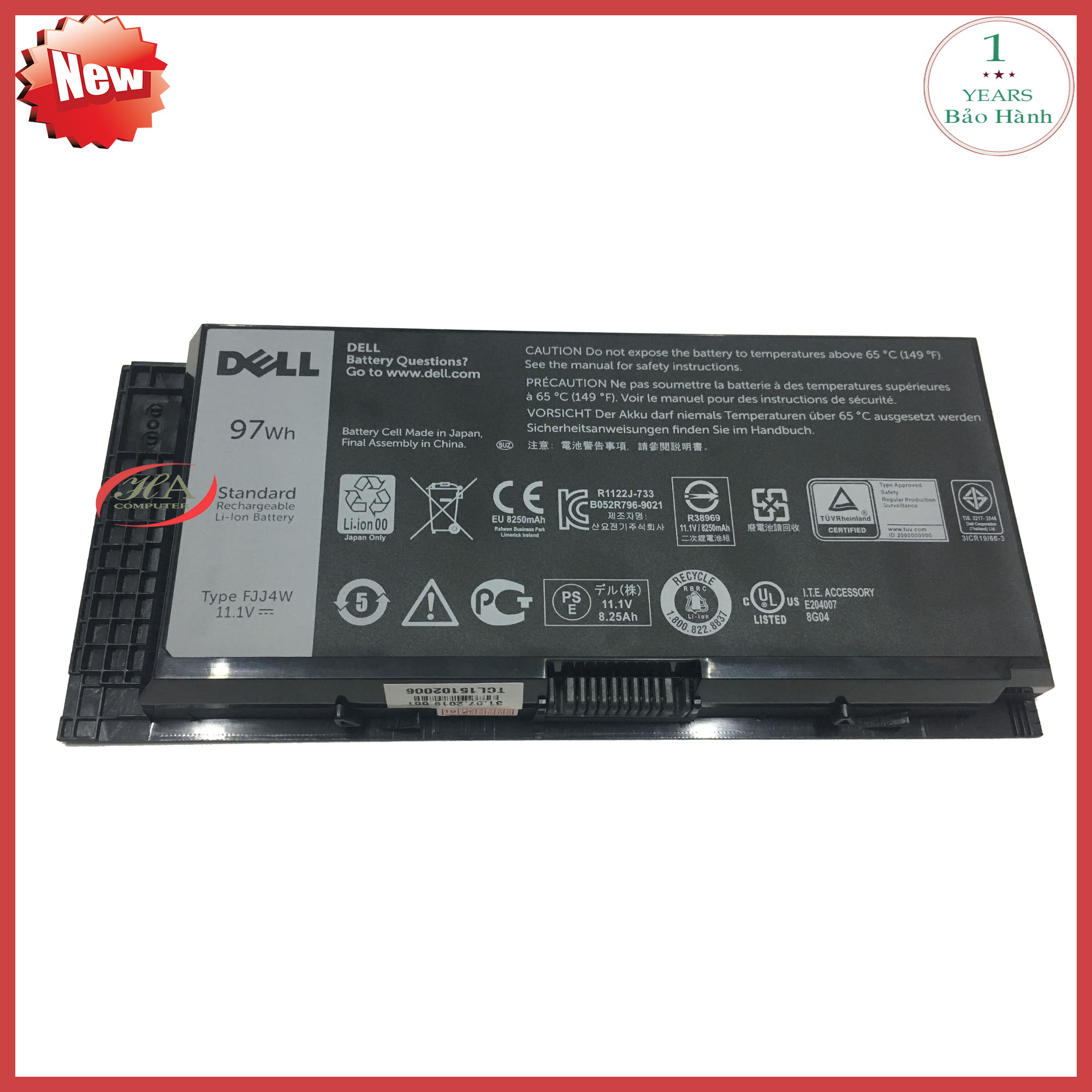 Pin dell Precision M6800