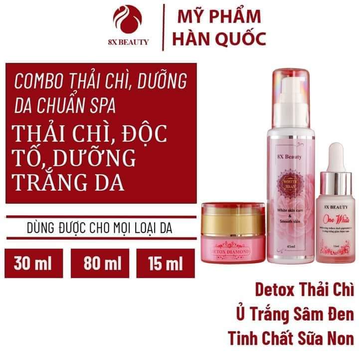 Bộ 3 dưỡng da 8x beauty