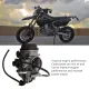 Motorcycle Carburetor Round Slide Carb High Performance Rugged Construction Replacement for Suzuki DRZ400 DRZ400SM DRZ400S. 