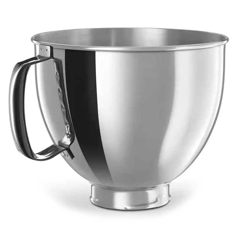KitchenAid Mixer Bowl for KitchenAid Classic&Artisan Series 4.5-5 QT Tilt-Head Mixer, 5 Quart 304 Stainless Steel Bowl