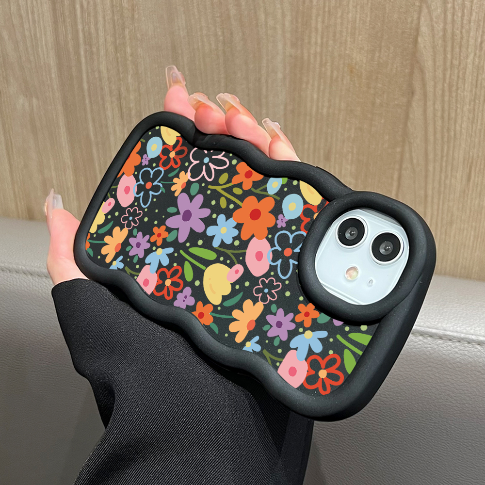 FELMYST%20for%20Realme%2012%20Pro%20Plus%2012%20Pro%205G%20Back%20Cover%20Big%20Wave%20Edge%20Soft%20Silicone%20Full%20Screen%20of%20Small%20Flowers%20Pattern%20Macaron%20Phone%20Case%20-%20Image%205