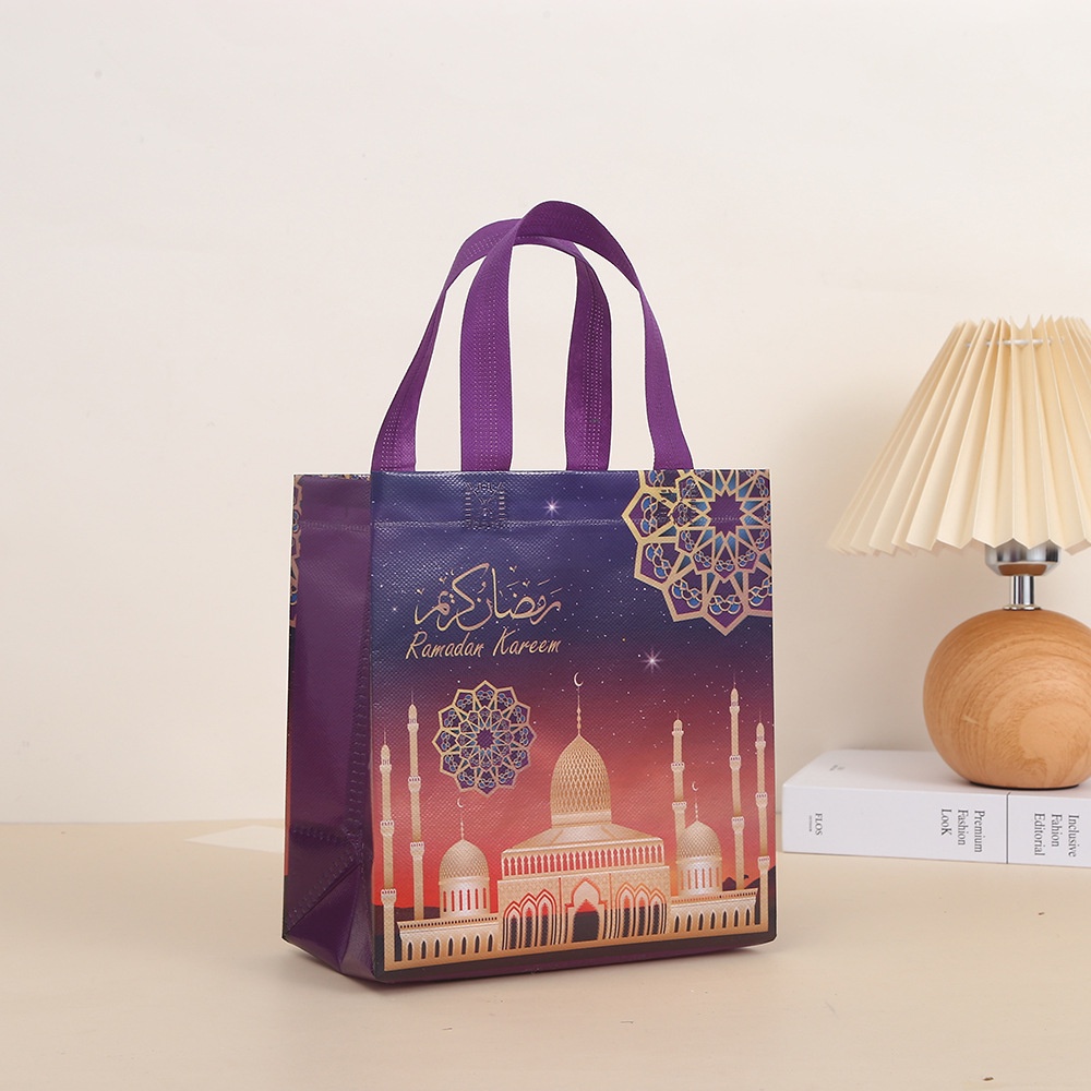 2024 Hari Raya Aidilfitri Gift Box Handle Paper Bag Ramadan Raya Gift ...