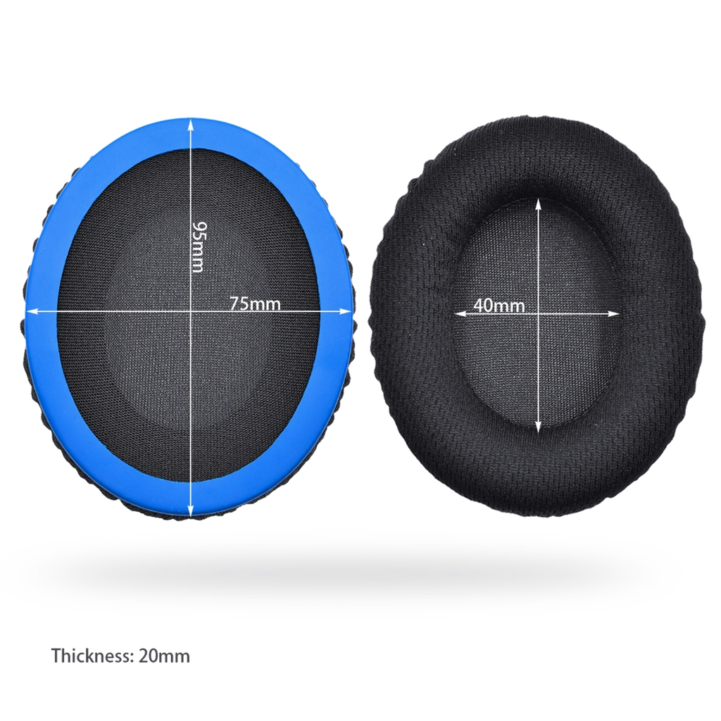 Lightweight 2PCS Earpad Cushion Cover for Head Beam Breathable for HyperX Cloud Stinger Soft Ear Pad Cover Earphone Hols