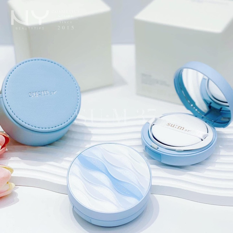 Cushion Su:m37 Watter Full CC Cushion Perfect Finish Spf50+