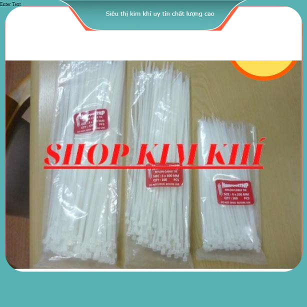 Dây nạt rút thít nhựa