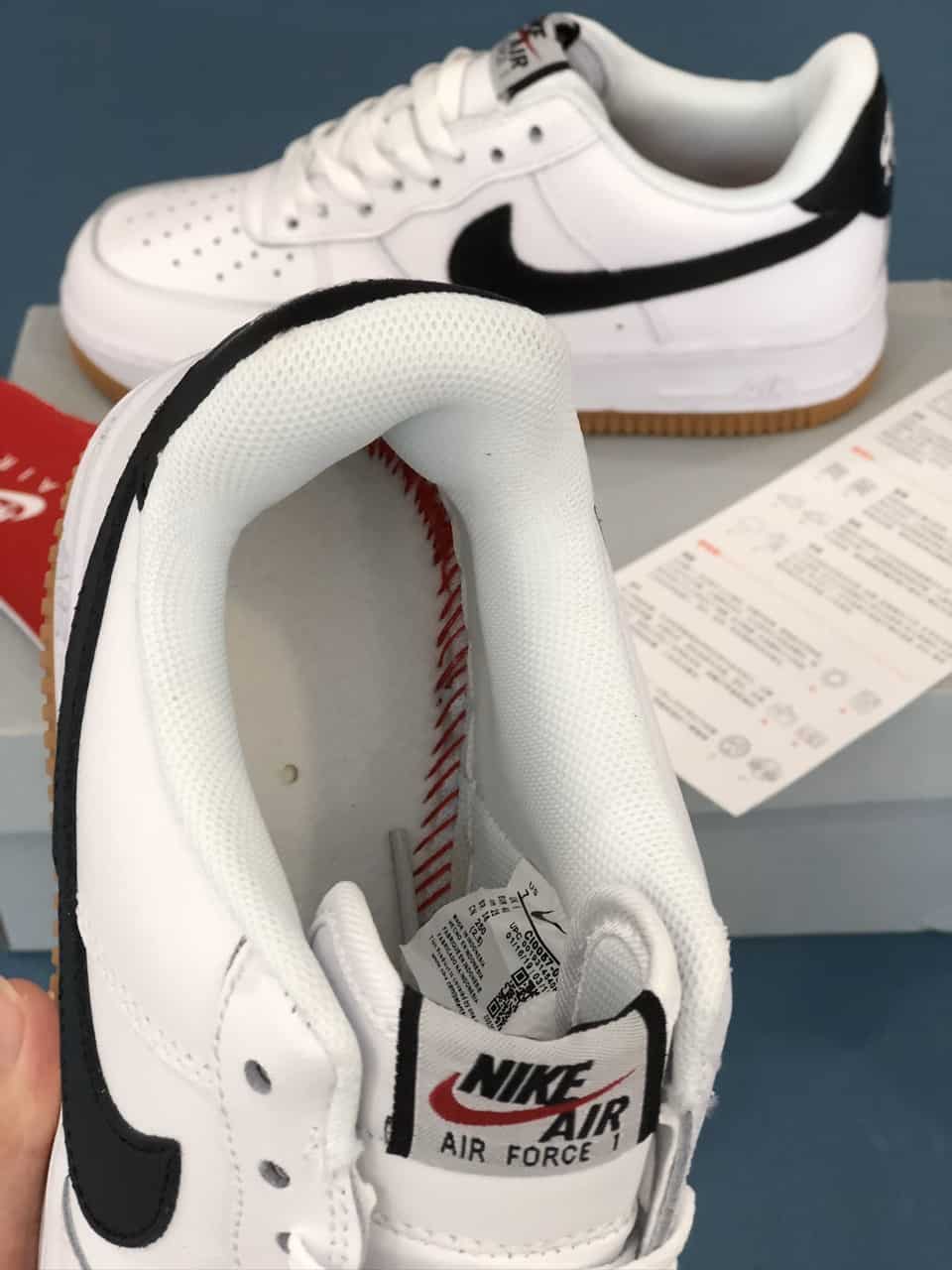 GIÀY NIK.E AIR FORCE 1 ĐẾ NÂU ( full box + bill + tất )