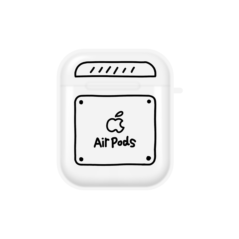 CrashStar Graffiti Matte Silicone AirPods Case For AirPods 1 2 3 Pro InPods 12 i12 Wireless Bluetooth Headphones Frosted Silicone Soft Casing Shockproof Protective Cover Shell Top Seller