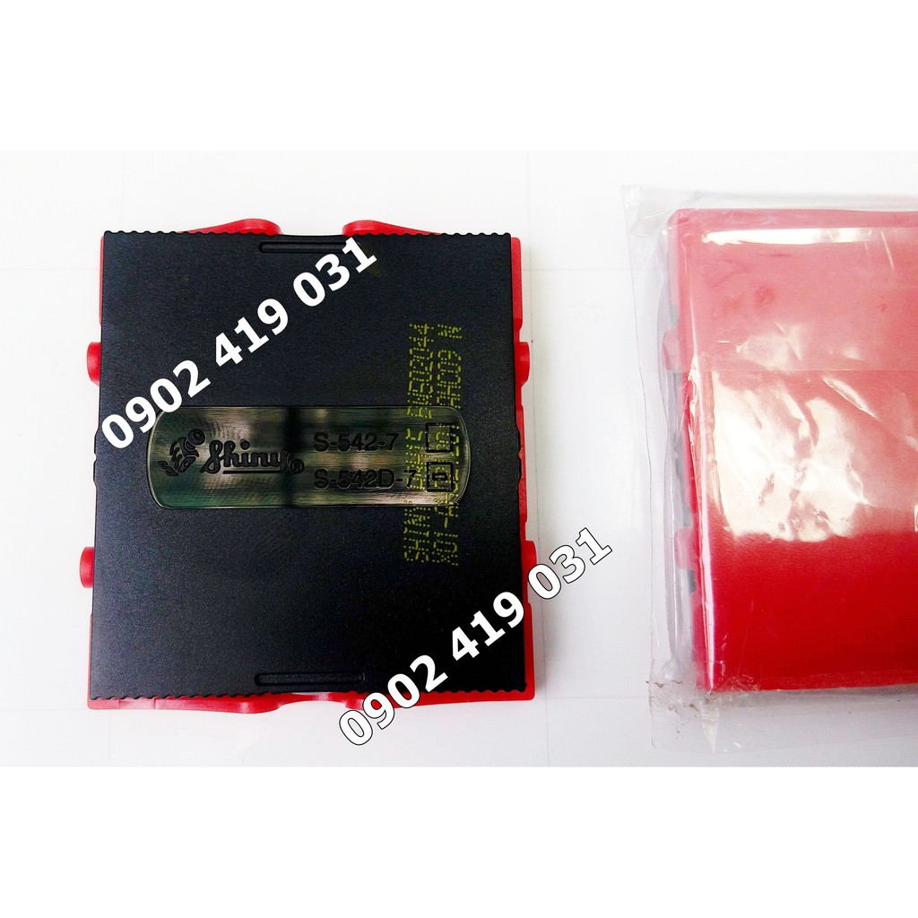 Tampon Dấu Lật Shiny S542 [ Khay Thẻ Mực ]