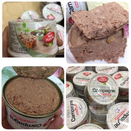 Pate gan Campagne Jean Floch 130g - Pháp