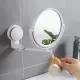 Folding Arm Extend Bathroom Mirror Without Drill Swivel Bathroom Mirror Suction Arm Double Side Cosmetic Makeup Mirrors. 