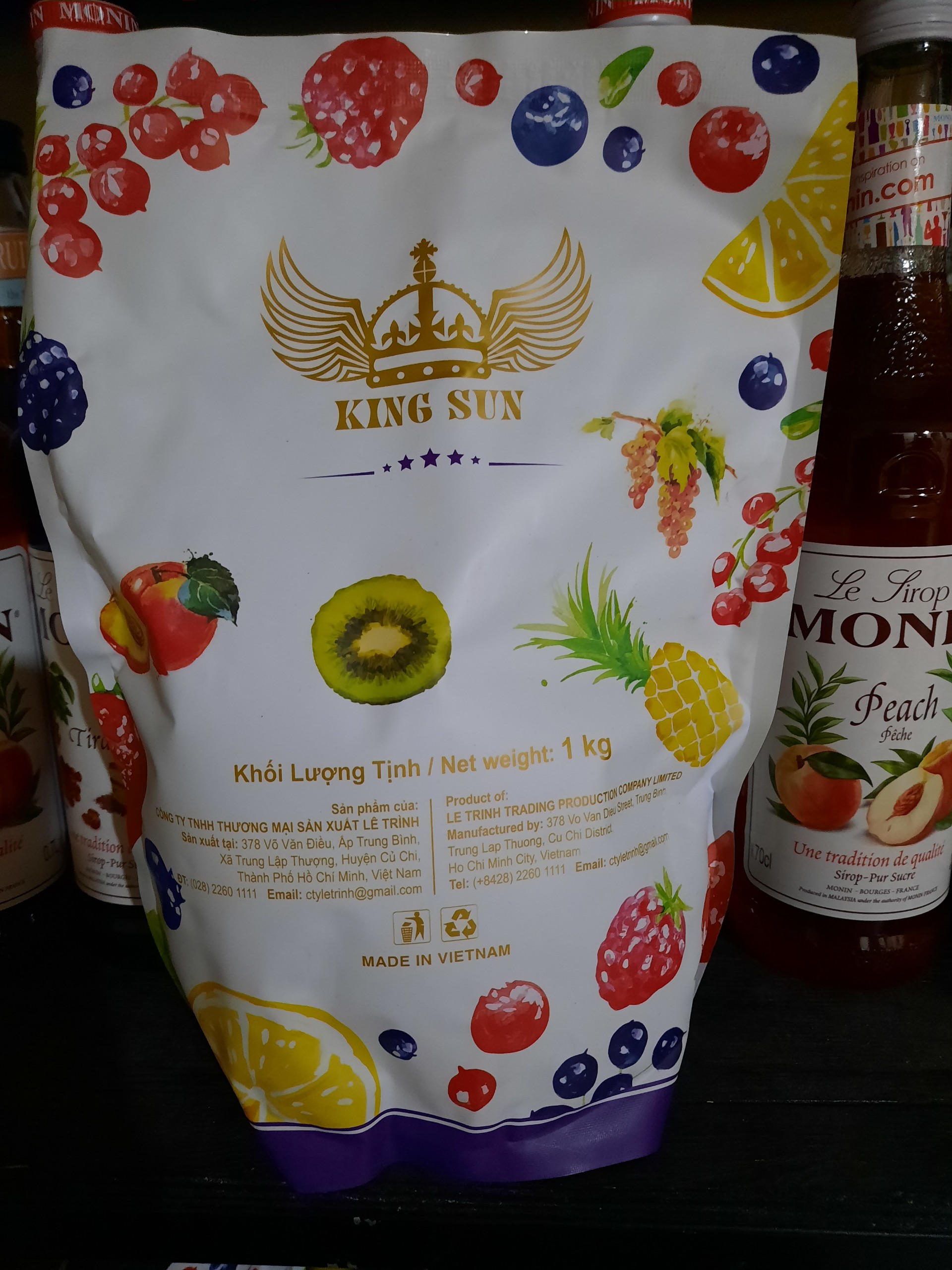 Bột Khoai môn Kingsun gói 1kg