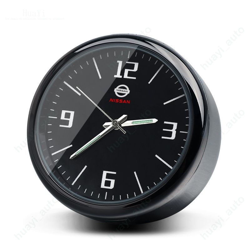 Luminous Mini Car Quartz Clock for Instrument Panel Air Outlet Any Sticker Car Accessories