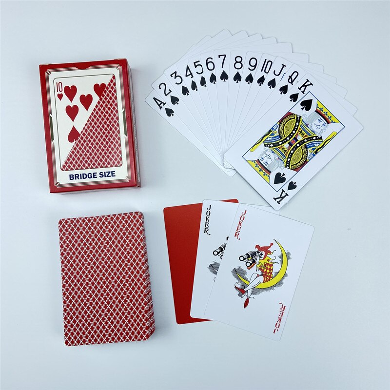 ’；。【 100% PVC Playing Cards Plastic Poker Card Game Waterproof 4 Colors Texas Hold'em Blackjack Game Card Board Entertainment