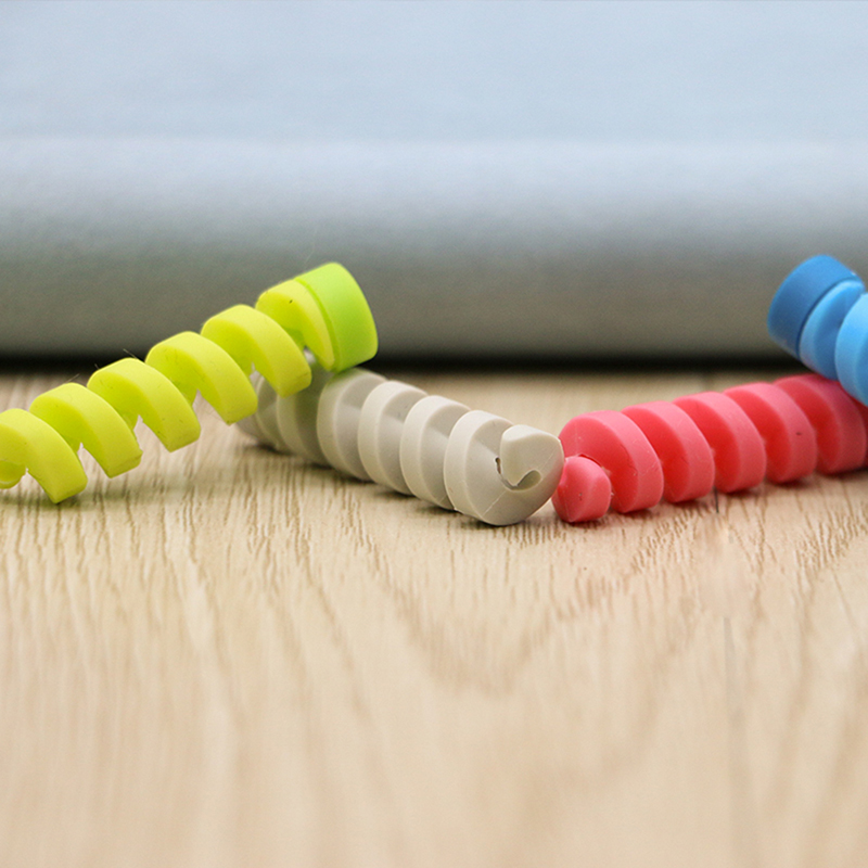 Cable Protector Bobbin Winder Data Line Case Rope Spring Twine ...