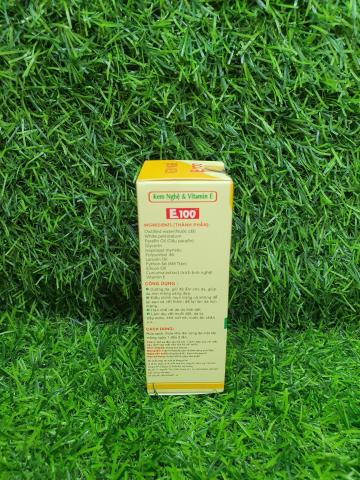 Kem nghệ E100 cải thiện , làm mờ sẹo thâm (18.5g)