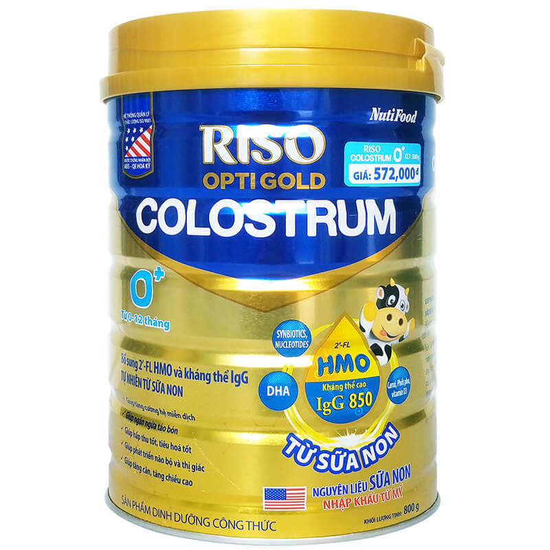 Sữa bột Riso Colostrum 0+ - Lon 800g