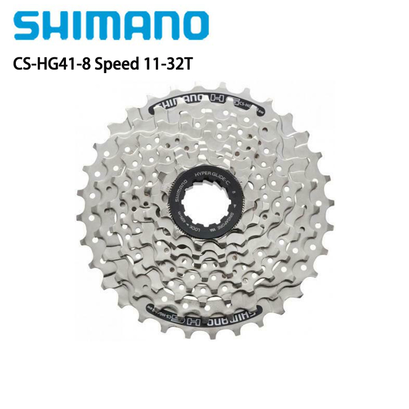 Shimano Acera CS-HG41-8 Mountain MTB Bike Cassette 8 Speed 11-32T 11-34T New HG41-8 Bicycle Accessories store