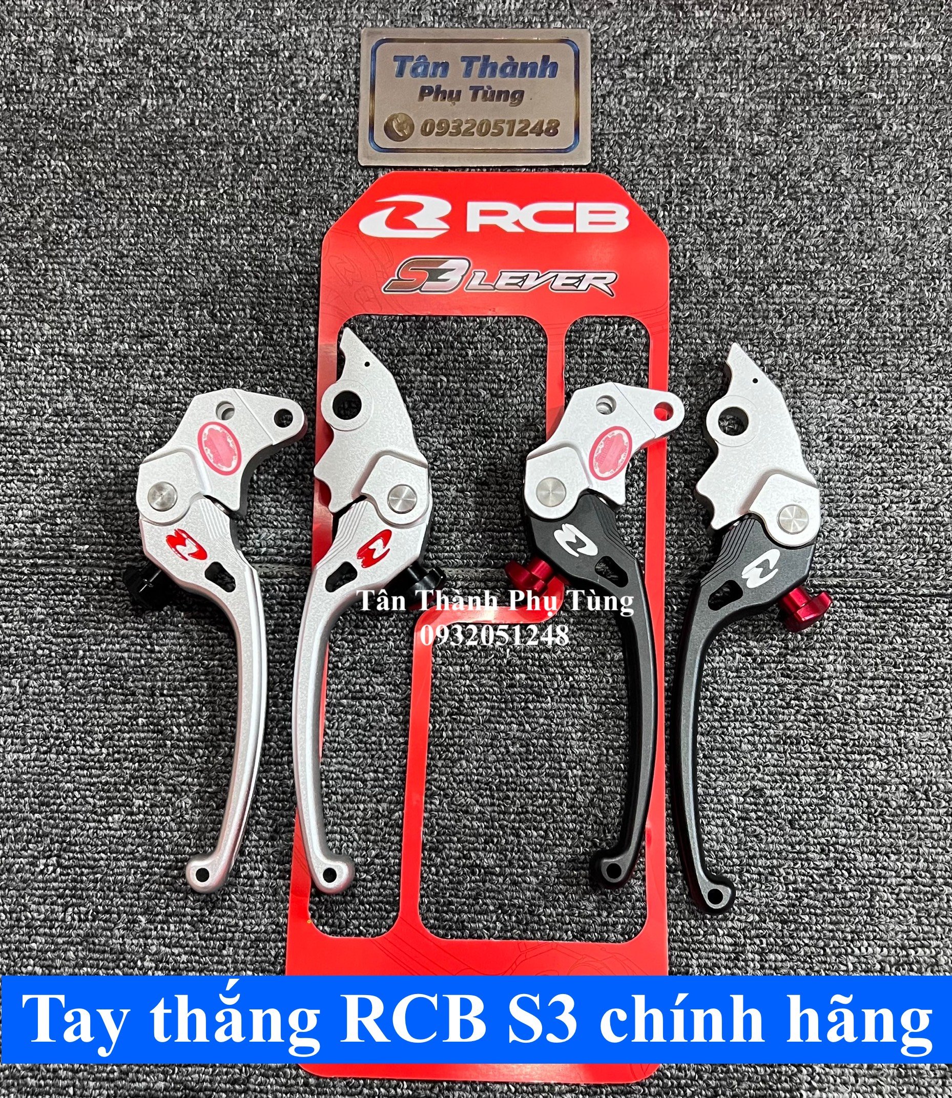 Tay thắng RCB S3 Air Blade chính hãng-1 cặp