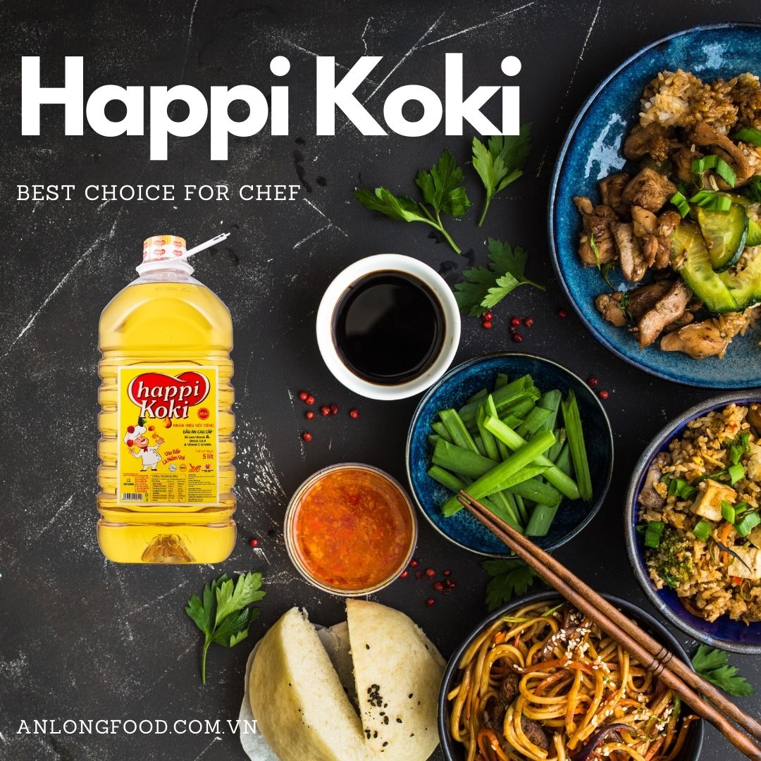 Dầu ăn Happi Koki 5L