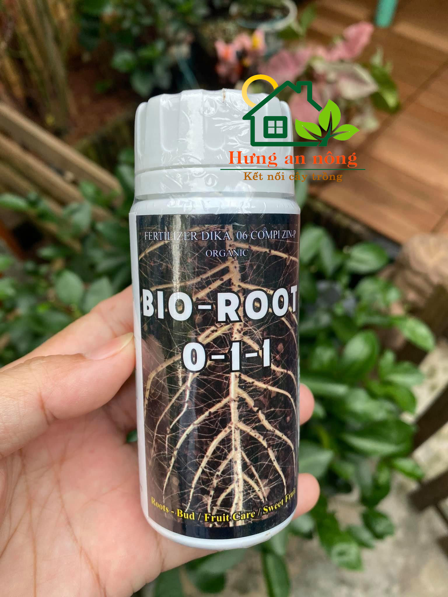 Chế phẩm hữu cơ kích rễ cực mạnh Bio Root 0-1-1 nhập khẩu từ Turkey - 100ml