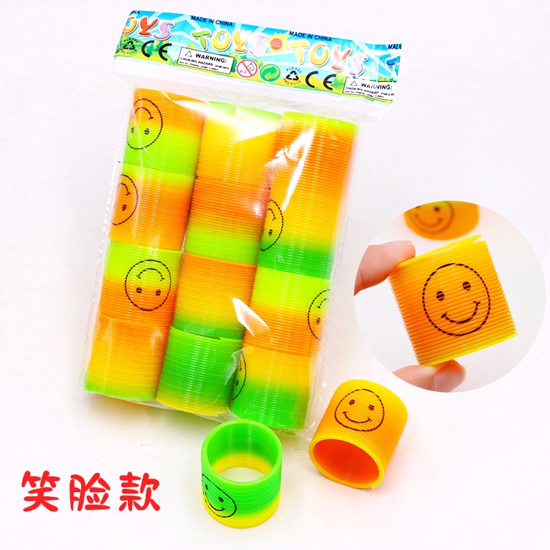 Combo 2 Đồ Chơi Lò Xo Cầu Vòng Nhụa