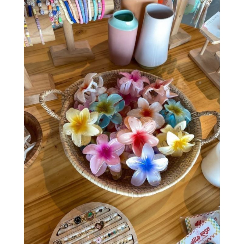 Kẹp Hoa Sứ [ Mua 10 Tặng 1 ] d29031