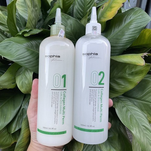 Thuốc uốn tóc Collagen Sophia đa năng Collagen Multi Perm