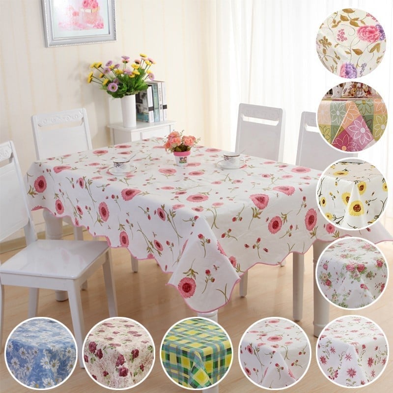 Set 10 Khăn trải bàn ăn nilon dùng 1 lần