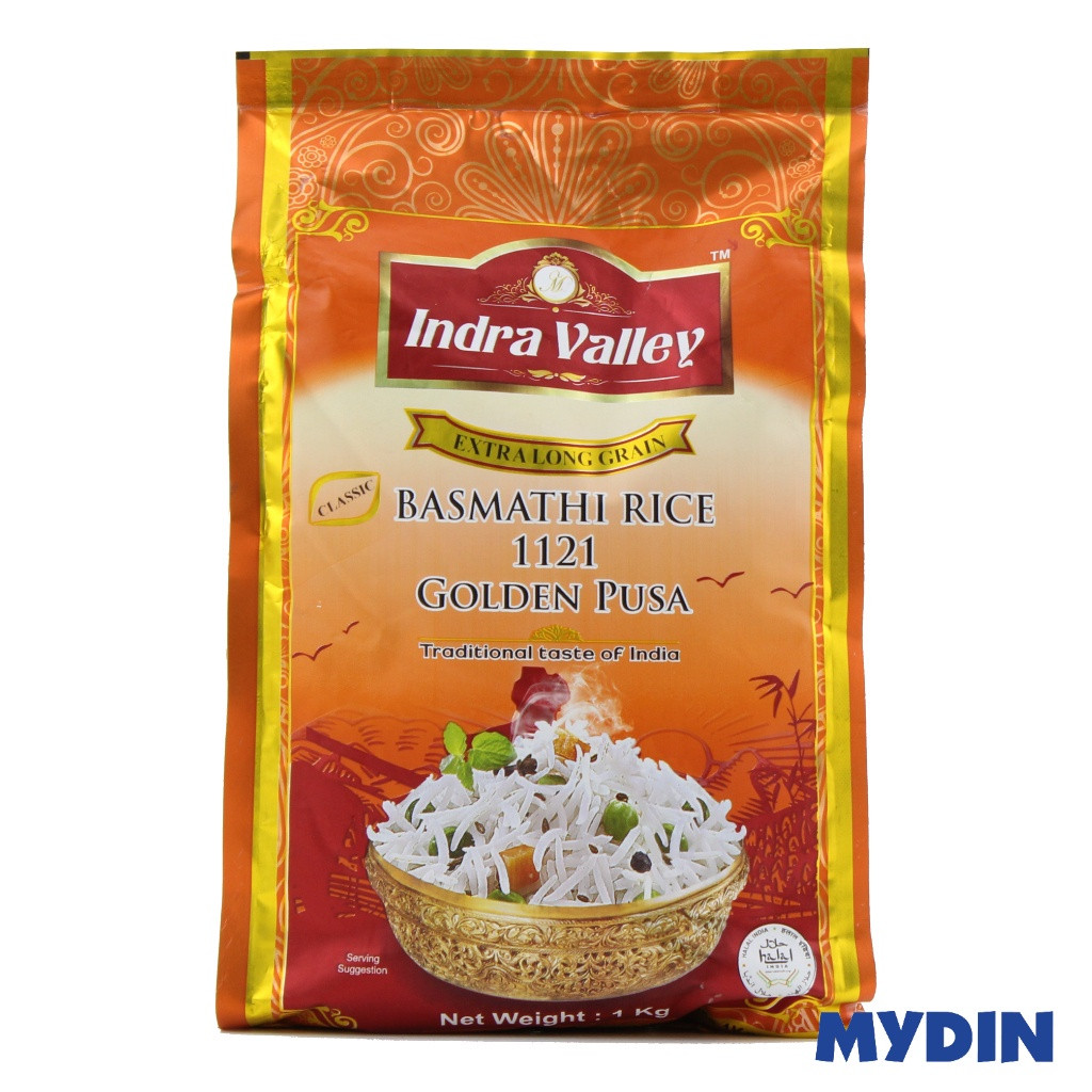 Indra Valley Golden Pusa 1121 Basmati (1Kg) | Lazada