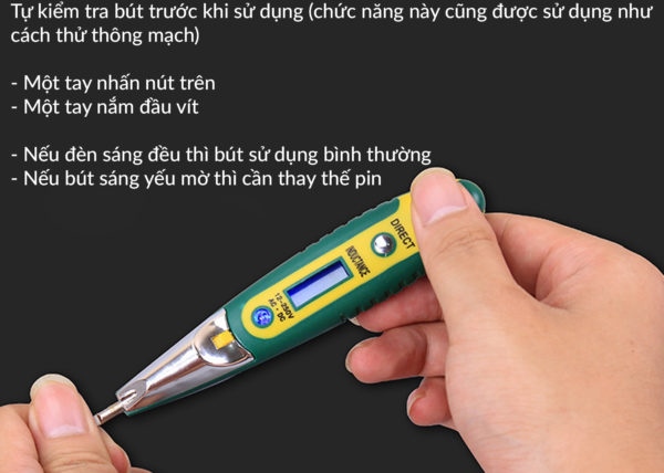 BÚT THỬ ĐIỆN KỸ THUẬT SỐ ĐA NĂNG