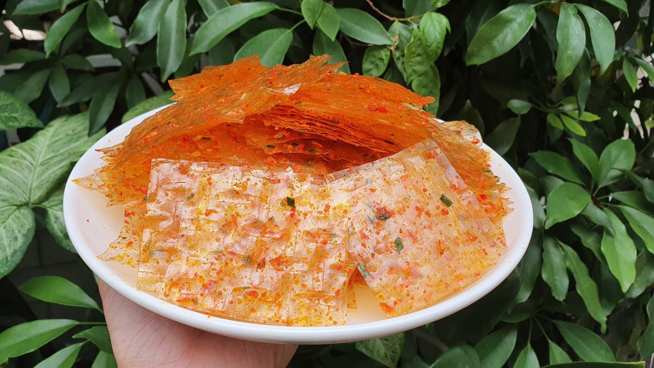 Bánh tráng trộn miếng  - Sa tế tôm 1kg