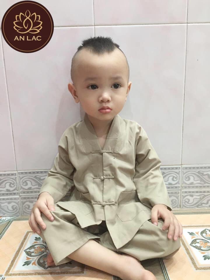 dồ lam đi chùa # la hán bé vải kate mềm