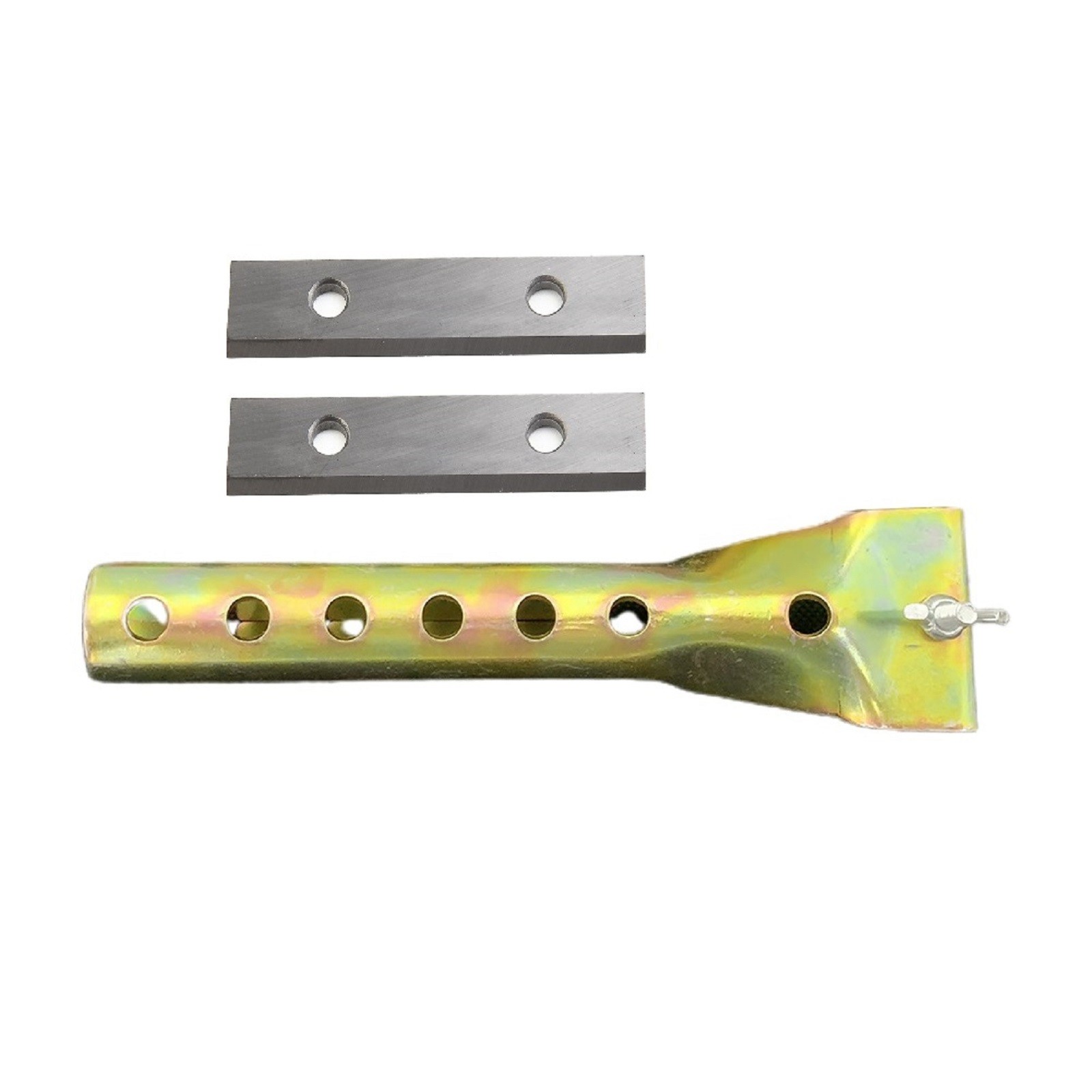 50x12x1.5mm square drill press carbide paint scraper blade 2 PCs and paint scraper blade