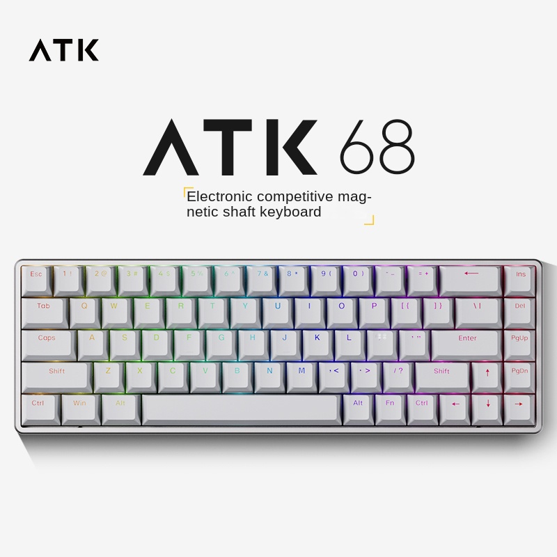 ATK ATK68 Esports Magnetic Switch Keyboard Single Mode PBT Transparent ...