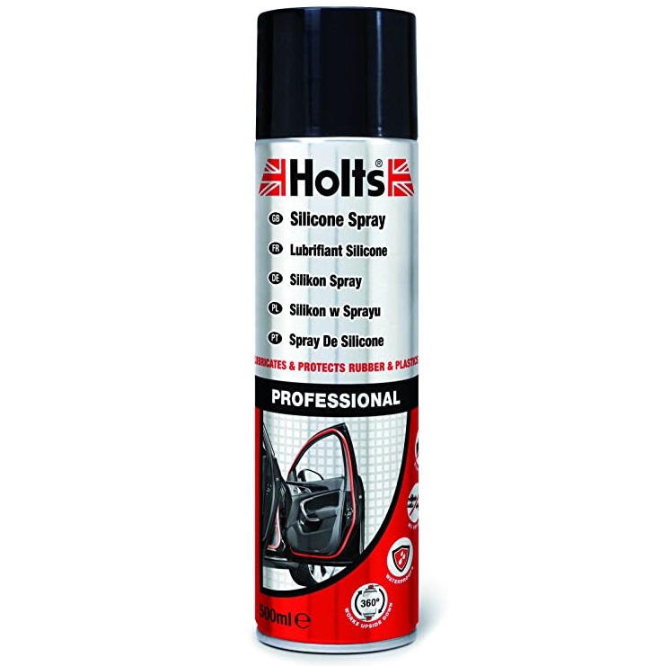 [HCM][ CHAI XỊT SILICONE BẢO VỆ CAO SU-NHỰA] Holts Silicone Spray 500ml