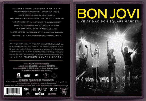 Bon Jovi - live at Madison Square Garden (DVD) | Lazada PH