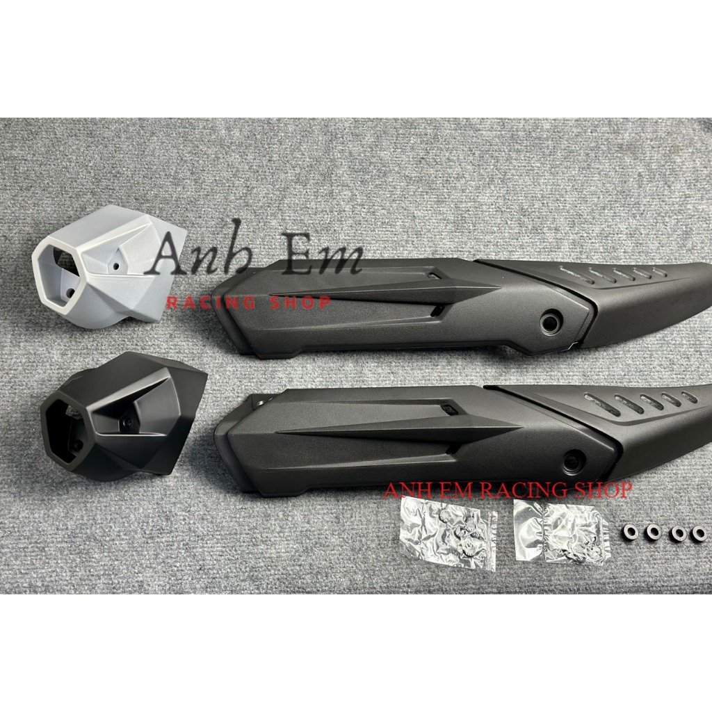 Ốp che pô và đuôi pô winner v1 kiểu v6 malai