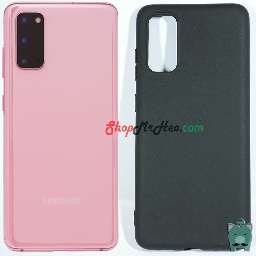 Ốp Lưng Dẻo Đen Nhám Samsung Galaxy S20 - S20 Plus - S20+ - S20 Ultra