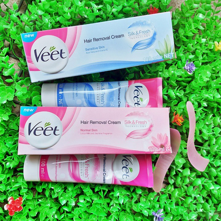 Kem tẩy lông veet silk fresh tuýp 100g - kb237