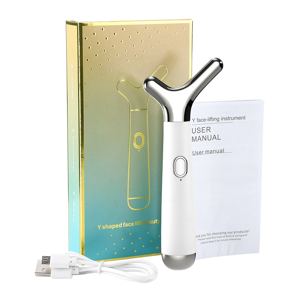 Hailicare Y-shaped Face Neck Beauty Instrument V Face Slimming DevicePortable Rechargeable Massager Massage USB Charging