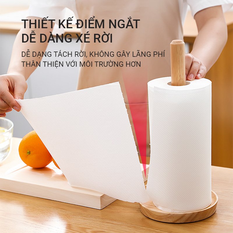 Set 2 Cuộn Khăn Giấy Bếp Đa Năng Nhật Bản