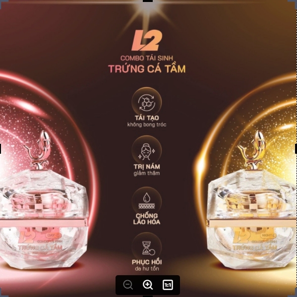 Kem Tái Sinh Trứng cá Tầm L2