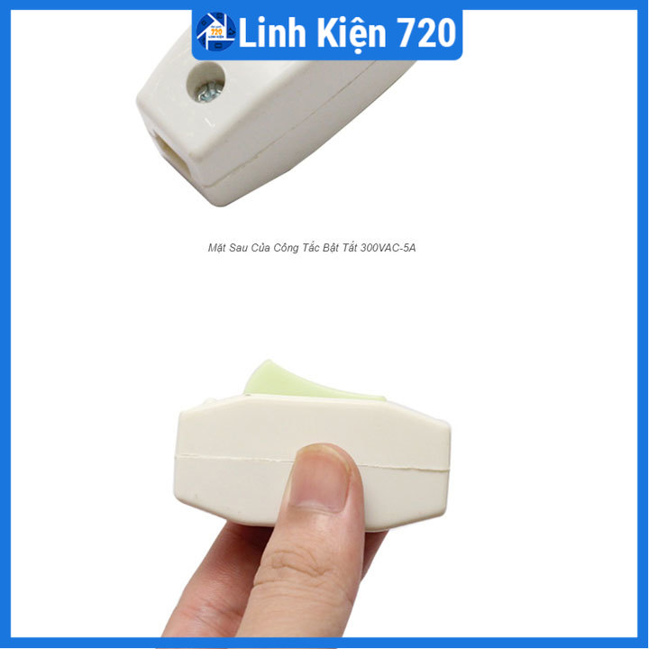 Công tắc bật tắt 300VAC 5A