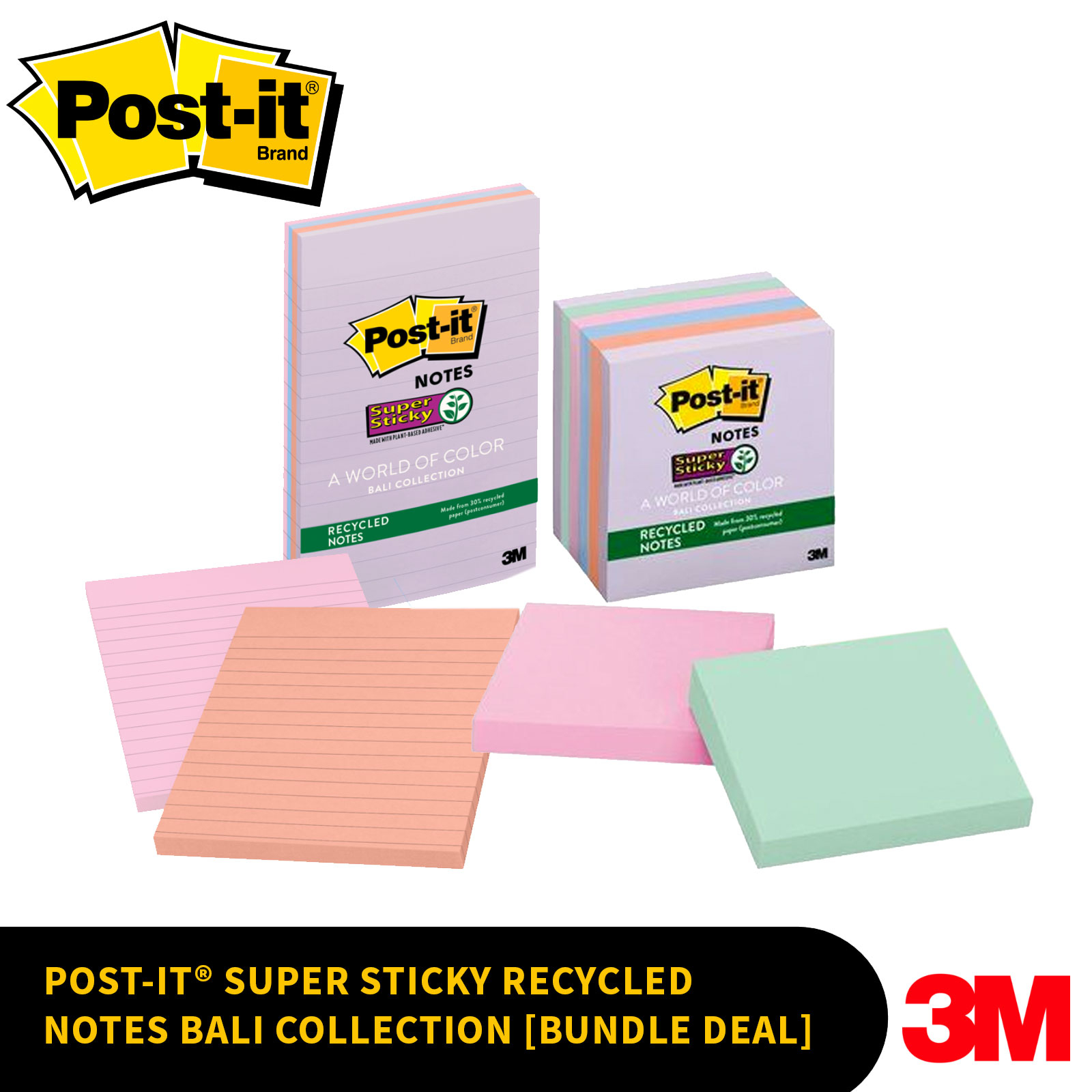 1 inch post it notes