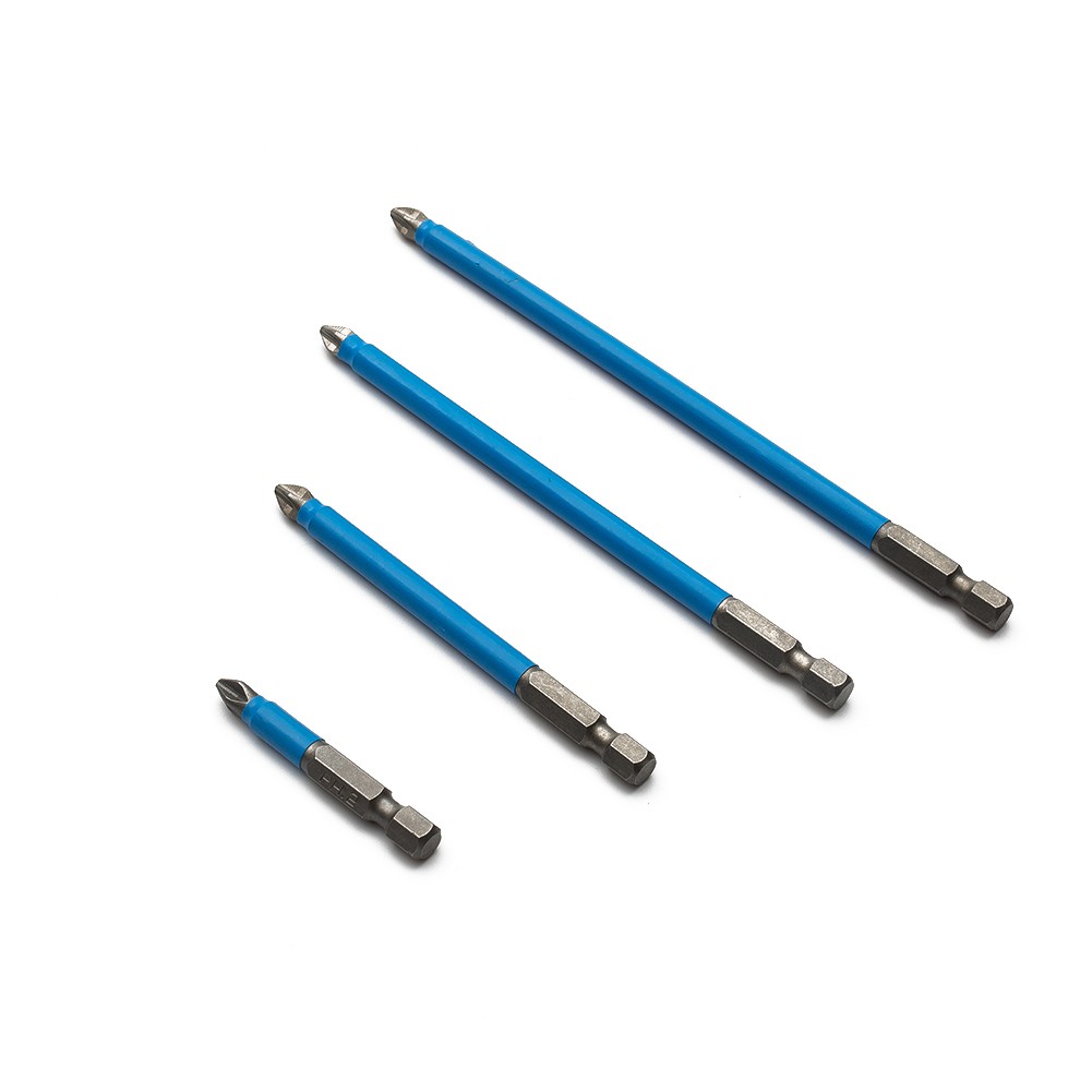 4pcs Non-Slip Screwdriver Bit 50mm90mm127mm150mm For Wind Batch Hand Drill Charging Screwdriver